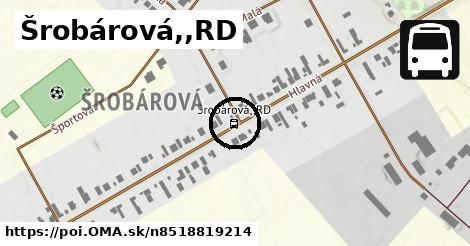 Šrobárová,,RD