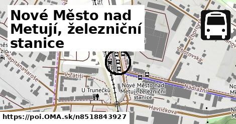 Nové Město nad Metují, železniční stanice