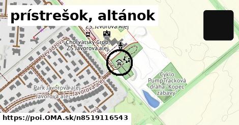 prístrešok, altánok