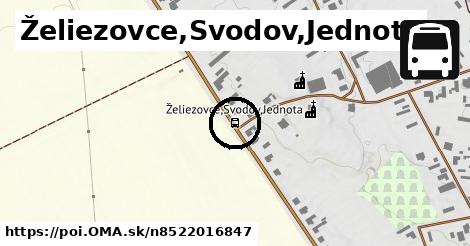 Želiezovce,Svodov,Jednota