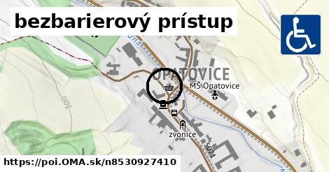 bezbarierový prístup