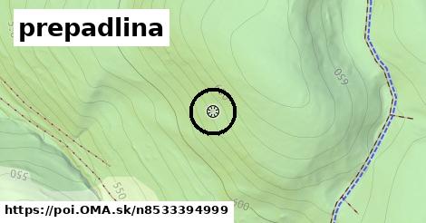 prepadlina