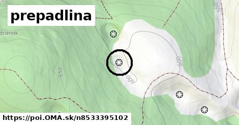 prepadlina