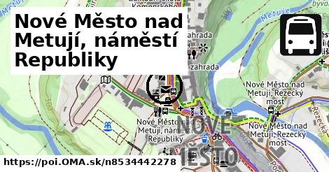 Nové Město nad Metují, náměstí Republiky