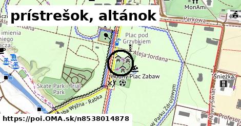 prístrešok, altánok