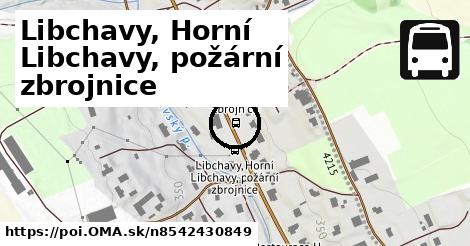 Libchavy, Horní Libchavy, požární zbrojnice