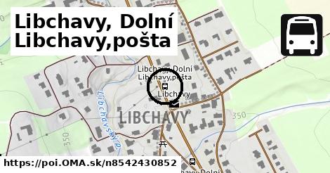 Libchavy, Dolní Libchavy,pošta