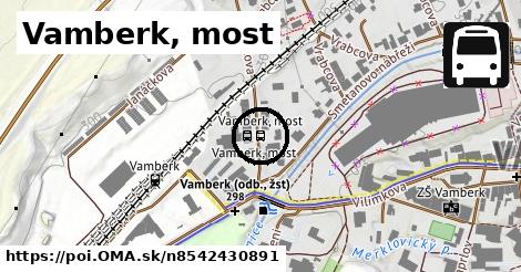 Vamberk, most