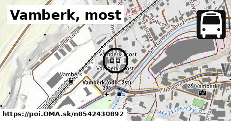 Vamberk, most