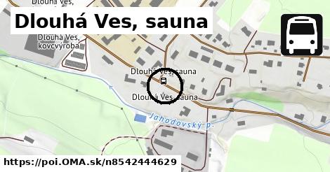 Dlouhá Ves, sauna