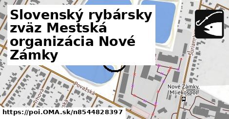 Slovenský rybársky zväz Mestská organizácia Nové Zámky