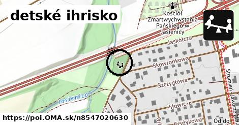 detské ihrisko