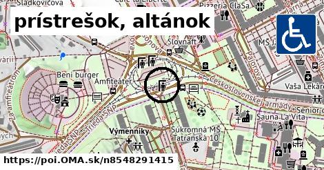 prístrešok, altánok