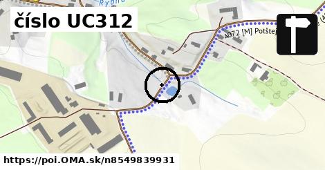 číslo UC312