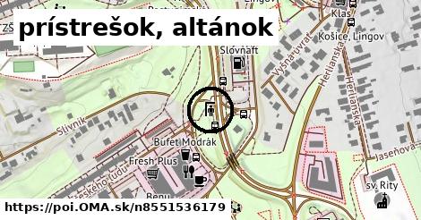 prístrešok, altánok