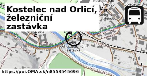 Kostelec nad Orlicí, železniční zastávka