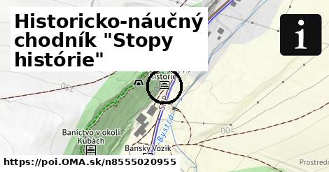 Historicko-náučný chodník "Stopy histórie"