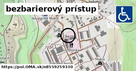 bezbarierový prístup