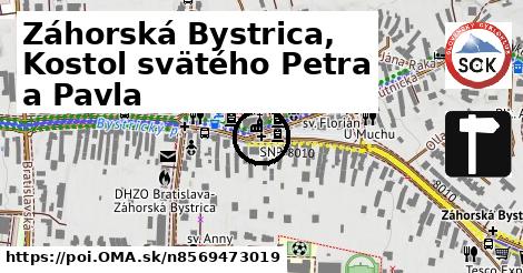 Záhorská Bystrica, Kostol svätého Petra a Pavla