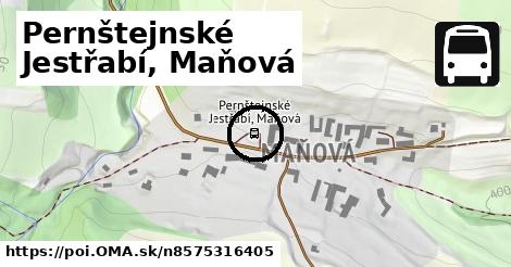 Pernštejnské Jestřabí, Maňová