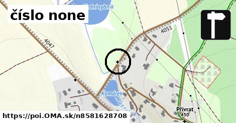 číslo none