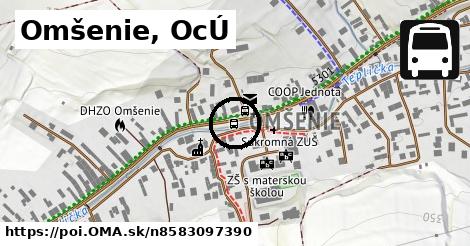 Omšenie, OcÚ