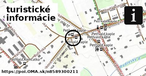 turistické informácie