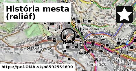 História mesta (reliéf)