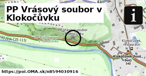 PP Vrásový soubor v Klokočůvku