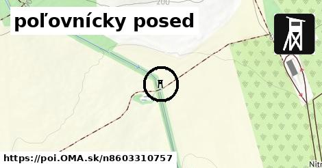 poľovnícky posed