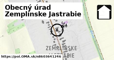 Obecný úrad Zemplínske Jastrabie