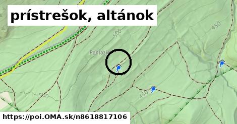 prístrešok, altánok