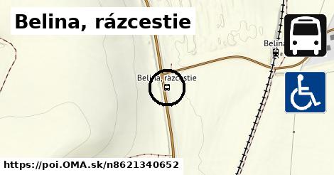 Belina, rázcestie