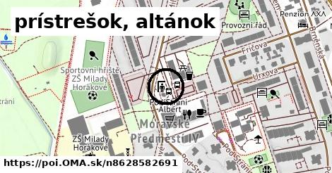 prístrešok, altánok