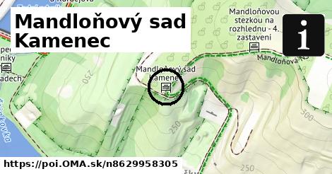 Mandloňový sad Kamenec