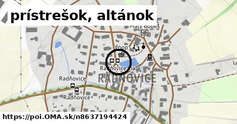 prístrešok, altánok