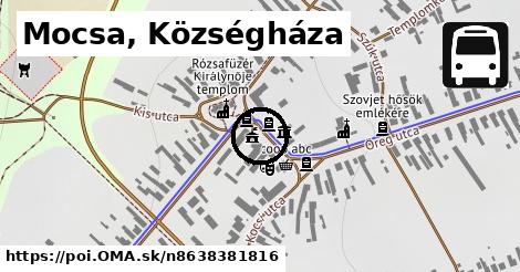 Mocsa, Községháza