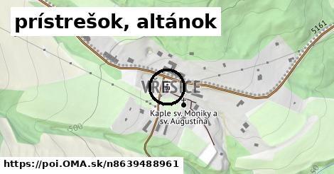 prístrešok, altánok