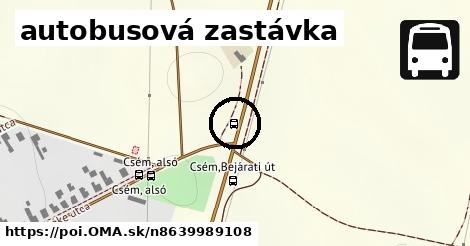 autobusová zastávka