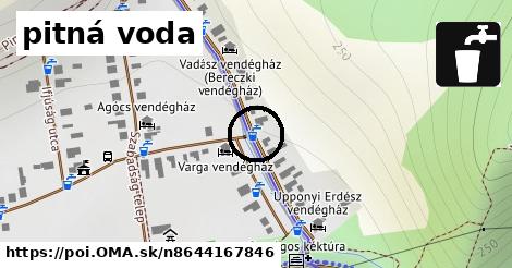 pitná voda