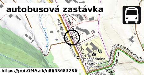 autobusová zastávka