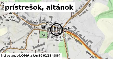 prístrešok, altánok