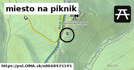 miesto na piknik