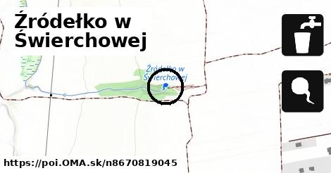 Źródełko w Świerchowej