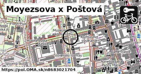 Moyezsova x Poštová