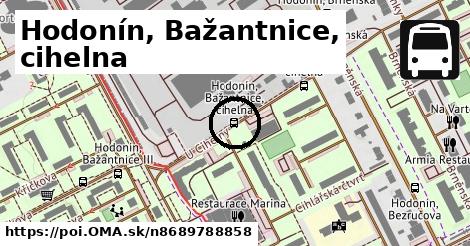 Hodonín, Bažantnice, cihelna