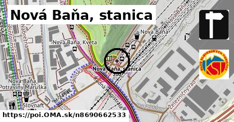Nová Baňa, stanica