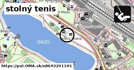 stolný tenis