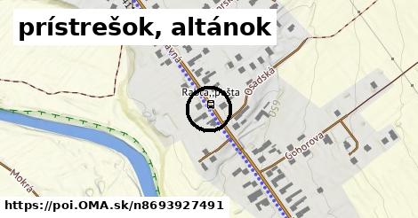 prístrešok, altánok