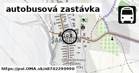 autobusová zastávka